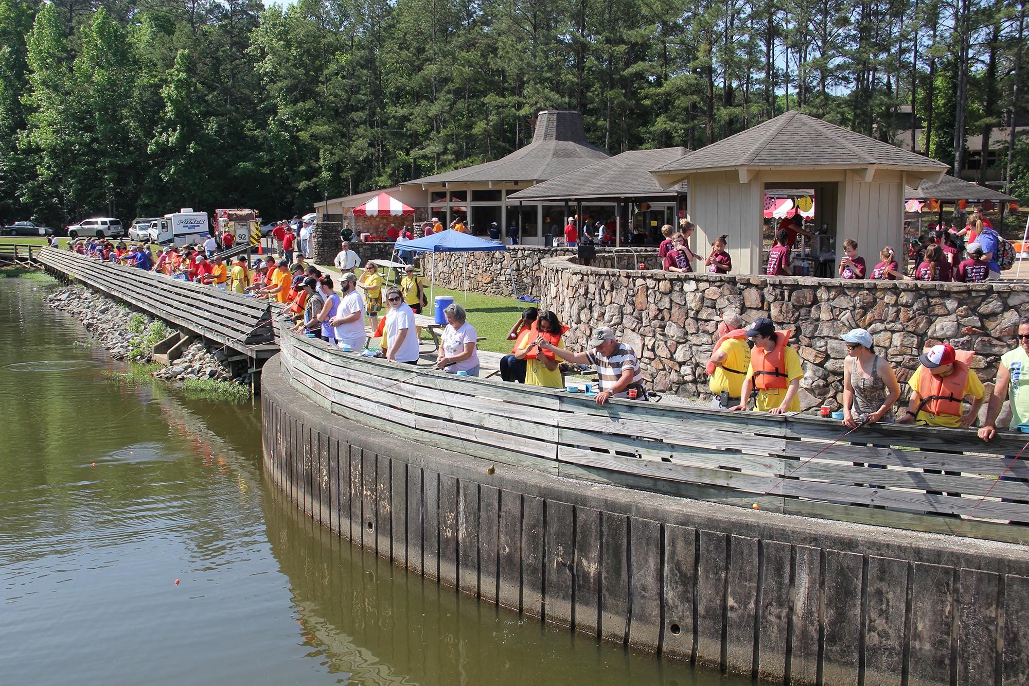 Exceptional Anglers Event at Oak Mountain State Park, May 810